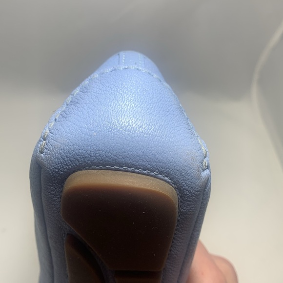 MICHAEL KORS Fulton Moccasin 40S5FUR1L in LT SKY, Leather in 8.5M - Picture 6 of 14